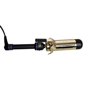 Hot Tools Model 1111 Professional Intertek 2 in Gold Curling Iron Temp Control
